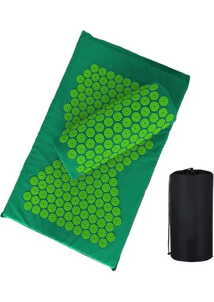 Çanta ile Tip A 2022 Yeni Masaj Minderi Masaj Yoga Mat Akupunktur Stres Rahatlatmak Geri Vücut Ağrısı Başak Mat Akupunktur Mat (Yurt Dışından)