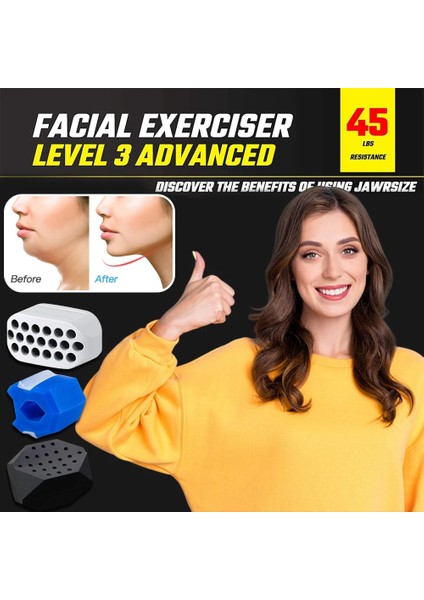 Siyah-A Silikon Jawline Egzersiz Erkek Kadın Jawliner Yüz Çene Kas Eğiticisi Masseter Stres Çiğneme Topu Soğuk Lipoliz Cihazı Azaltmak V Yüz Germe (Yurt Dışından) fiyatları