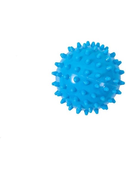 Mavi Dayanıklı Pvc Dikenli Kirpi Masaj Topu Yoga Fasya Topu Tetik Noktası Fitness Kas Gevşeme El Ayak Boyun Bacak Ağrısı Giderici (Yurt Dışından)