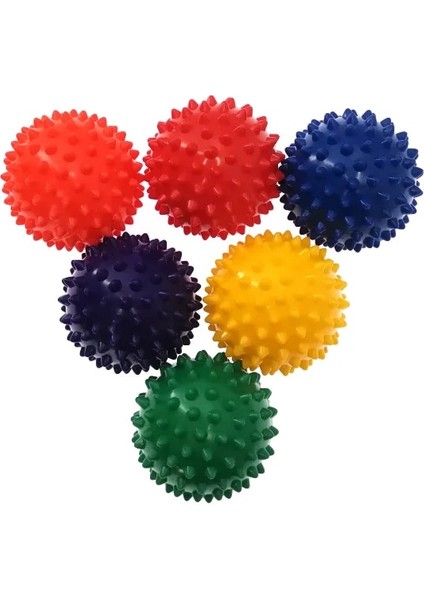 Mavi Dayanıklı Pvc Dikenli Kirpi Masaj Topu Yoga Fasya Topu Tetik Noktası Fitness Kas Gevşeme El Ayak Boyun Bacak Ağrısı Giderici (Yurt Dışından) fiyatları