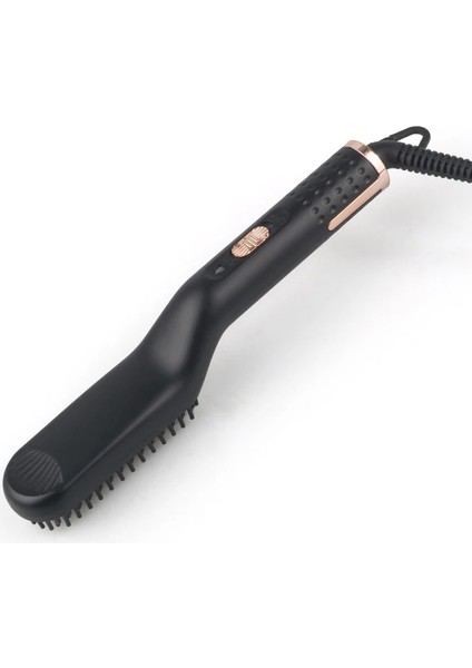 Siyah Ab Tak Yüksek Kaliteli 3'ü 1 Arada Elektrikli Seramik Sakal ve Saç Düzleştirici Fırçası Sakal Düzleştirme Tarağı Erkekler ve Kadınlar (Yurt Dışından) fırsatları