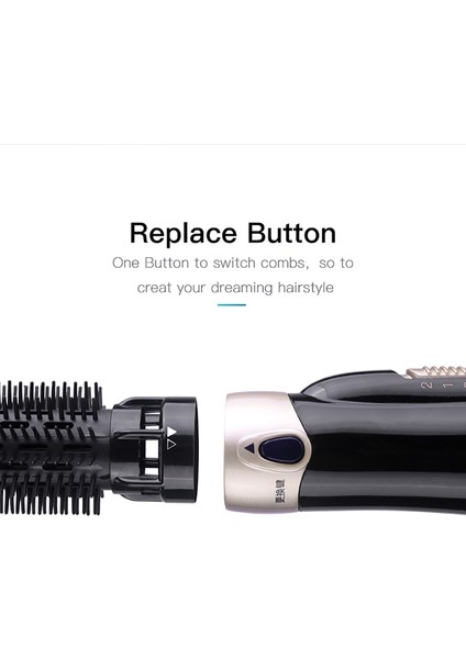 Siyah Ab Tak Elektrikli Saç Fırçaları Sıcak Satış Saç Kurutma Makinesi Tarak Fonksiyonu Çok Negatif Iyon Ev Kuaförlük Tarak Düz Saç Kıvırcık Çift Kullanımlı (Yurt Dışından) modelleri