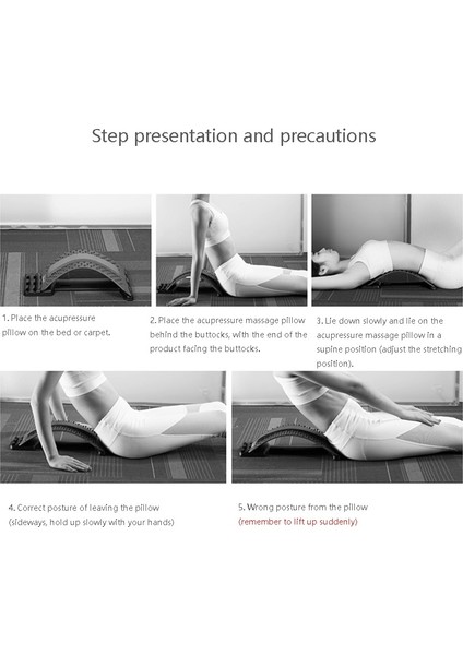 W2 Yeşil Sırt Masajı Sedye Ekipmanları Massageador Sihirli Destek Streç Fitness Gevşeme Omurga Ağrısı Bel Rölyef Sırt Sedyesi (Yurt Dışından) indirimleri