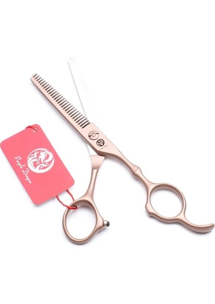 Z9030 Jin T 5.5n 5.5 "16 cm Jp 440C Mor Ejderha Gül Altın Profesyonel Kuaförlük Makas Inceltme Makası Normal Makas Saç Makası Z9030 (Yurt Dışından)