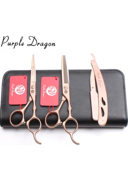 Z9030 Jin T 5.5n 5.5 "16 cm Jp 440C Mor Ejderha Gül Altın Profesyonel Kuaförlük Makas Inceltme Makası Normal Makas Saç Makası Z9030 (Yurt Dışından) fiyatları