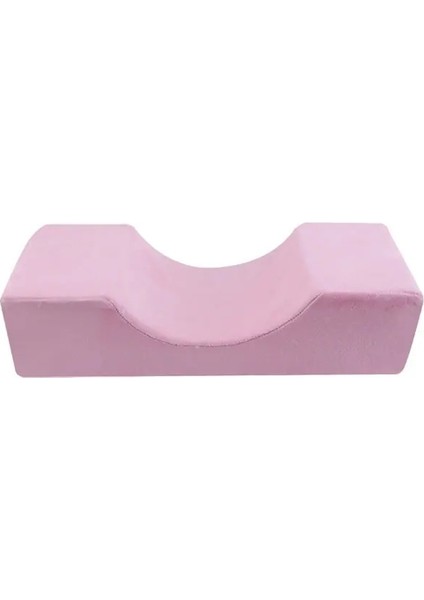 Pembe Kirpik Yastık Kafalık Desteği Boyun Kirpik Yastık U Şekli Aşılı Kirpik Bellek Köpük Kirpik Uzatma Yastık Cepli (Yurt Dışından)