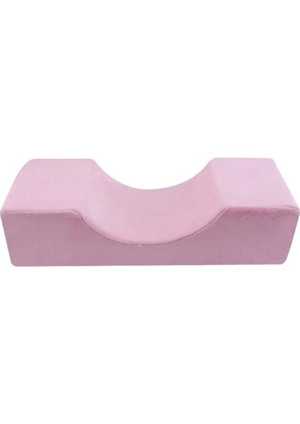Pembe Kirpik Yastık Kafalık Desteği Boyun Kirpik Yastık U Şekli Aşılı Kirpik Bellek Köpük Kirpik Uzatma Yastık Cepli (Yurt Dışından)