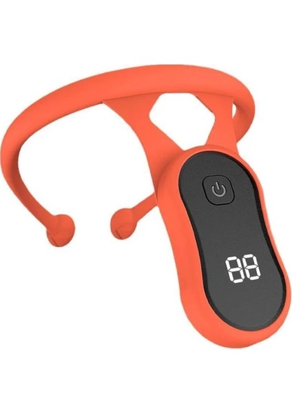 Kırmızı Mericle Ultrasonik Boyun Lenfatik Masaj Duruş Düzeltici Çocuklar Için Hatırlatma Boyun Enstrüman Vücut Şekillendirme Yetişkinler Çocuklar Için (Yurt Dışından)