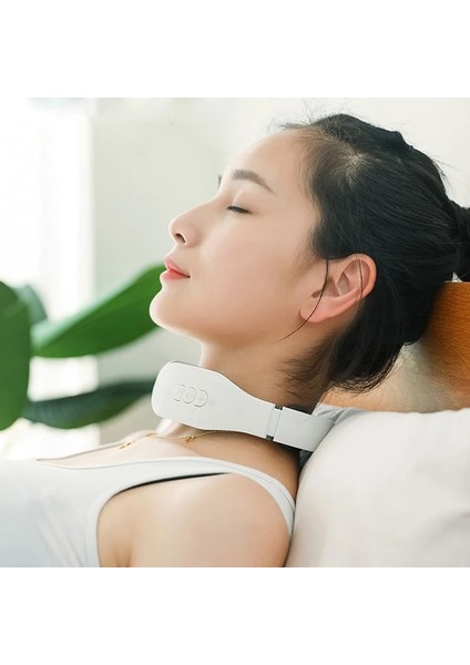 Fildişi Boyun Masajı Elektrikli USB Şarj Ücretsiz Çok Fonksiyonlu Masaj Yaması Akıllı Boyun Masajı Gevşeme Aracı Tüm Vücut Kullanımı SU391 (Yurt Dışından) modelleri