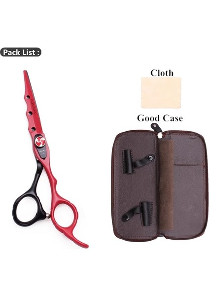 LZ19 Hong Kong 6yy Profesyonel Saç Makas 6 Inç Japonya 440C Berber Makas Seti Saç Kesme Makası Kuaför Inceltme Makas A1019 (Yurt Dışından) fiyatları