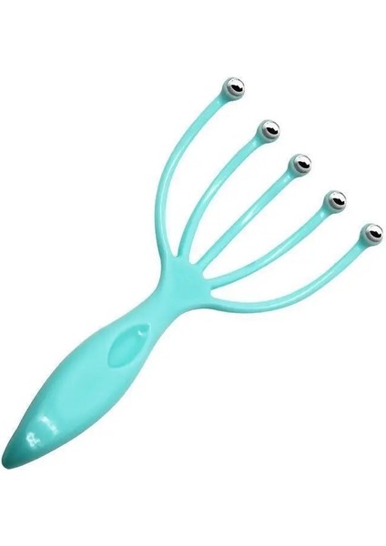 Mavi PINK02 Çok Fonksiyonlu Beş Pençe Baş Masajı Silindir Noktası Akupunktur Noktası Sopa Gevşeme Dekompresyon Kaşıma ve Sağlık Için (Yurt Dışından) modelleri