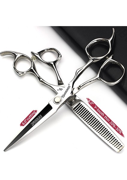 6 Inç 2 Adet 6 ''profesyonel Berber Makası Japonya 440C Paslanmaz Çelik Yüksek Kaliteli Kuaförlük Makası Kuaför Saç Kesimi Ev Seti (Yurt Dışından) modelleri