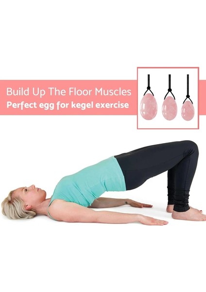Delinmiş Yumurta-Küçük Doğal Gül Kuvars Yoni Yumurta Seti Yeşim Yumurta Vajinal Kas Sıkılaştırıcı Kegel Egzersiz Kristal Yoni Değnek Kadınsı Hijyen Masaj Taşı (Yurt Dışından) indirimleri