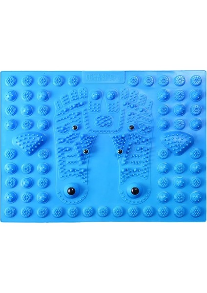 Yeşil 1 Adet Shiatsu Ayak Masaj Yastığı Yükseltilmiş Ekstra Kalınlık Uyarıcı Akupunktur Noktaları Yorgunluk Sağlığı Azaltmak Ayak Masajı Yastık (Yurt Dışından)
