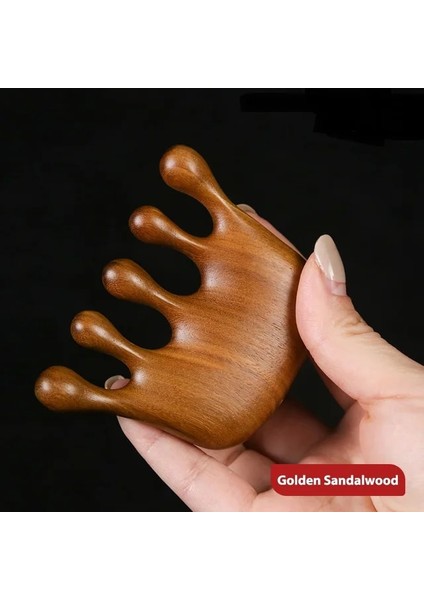 Resim Gösterdiği Gibi 1 Adet Reçine Meridyen Masaj Tarak Baş Yüz Boyun Akupunktur Terapi Kazıyıcı Saç Derisi Gevşeme Geniş Diş Masajı (Yurt Dışından)