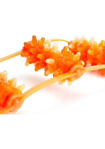 3 Rulo Turuncu Fitness Fizyoterapi Masaj Silindiri Kas Relax Tetik Noktası Akupunktur Geri Boyun Masajı Vücut Massageador Sırt Scratcher (Yurt Dışından) fırsatları