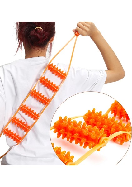 3 Rulo Turuncu Fitness Fizyoterapi Masaj Silindiri Kas Relax Tetik Noktası Akupunktur Geri Boyun Masajı Vücut Massageador Sırt Scratcher (Yurt Dışından) indirimleri