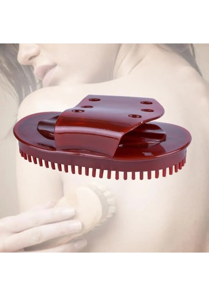 Temizle Eko-Güzellik Masaj Fırçası Yumuşak Kıllar Kavrama Rahat Temiz Derinden Peeling Fırçası Vücut Duş Scrubber Cilt Bakımı Için (Yurt Dışından)