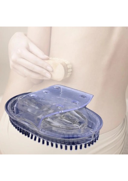 Temizle Eko-Güzellik Masaj Fırçası Yumuşak Kıllar Kavrama Rahat Temiz Derinden Peeling Fırçası Vücut Duş Scrubber Cilt Bakımı Için (Yurt Dışından)