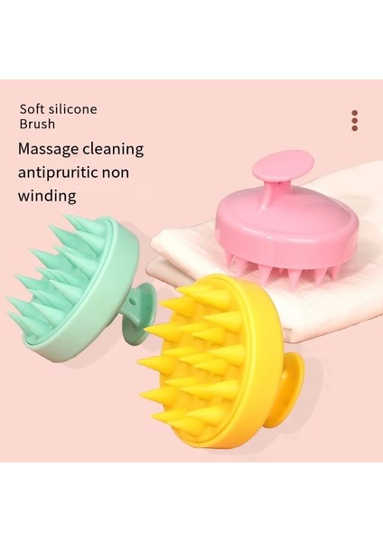 Buğday Samanı Yeşil Şampuan Saç Derisi Temizleme Tarağı Anti Stres Saç Masaj Başlığı Relax Masajeador Manuel Saç Şampuanı Masaj ve Rahatlama 마사지 (Yurt Dışından) fiyatları