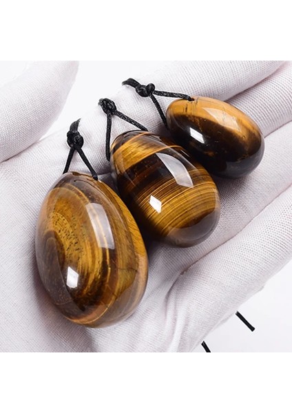 Delinmiş S Doğal Kaplan Gözü Taş Yoni Yumurta Seti Vajinal Sıkma Yoni Yeşim Yumurta Kegel Egzersiz Vajinal Masaj Topları (Yurt Dışından) fiyatları