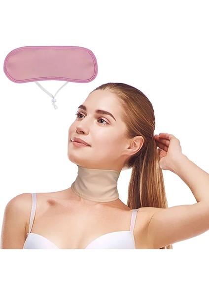 Pic Gösterisi Olarak 1 Adet Hint Yağı Boyun Şal Yeniden Kullanılabilir Hint Yağı Paketi Şal Saf Renk Sağlık Klima Aracı Boyun Şal Göğüs Pedi (Yurt Dışından) modelleri
