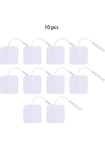 10PCS4X4CM Beyaz Elektrot Pedleri Fizyoterapi Iletken Jel Ems Akupunktur Kas Stimülatörü Patche Elektrik Onlarca Dijital Terapi Makinesi (Yurt Dışından) fiyatları