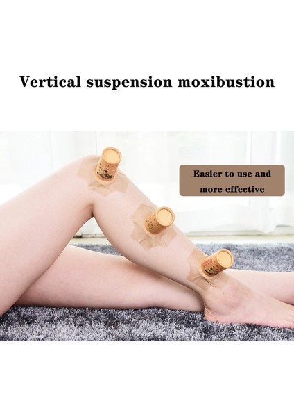 Moxa Stick Çin Vücut Masaj Cihazı Yakı Kutusu Moxa Sticks Brülör Isıtma Akupunktur Noktası Terapi Kadın Gynaecopathia Mini Moxa (Yurt Dışından)