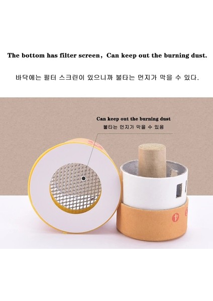 Moxa Stick Çin Vücut Masaj Cihazı Yakı Kutusu Moxa Sticks Brülör Isıtma Akupunktur Noktası Terapi Kadın Gynaecopathia Mini Moxa (Yurt Dışından)