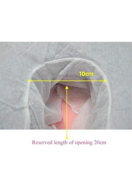 Çok 50X Elastik Beyaz Olmayan Dokuma Tek Kullanımlık Masaj Yatağı Masa Yüz Dinlenme Aşağı Beşik Yastık Güzellik Salonu Için Ped Kapakları (Yurt Dışından) modelleri