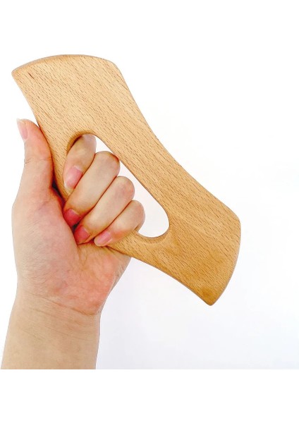 A-Ahşap Kömürleşmiş Ahşap Gua Sha Araçları Anti Selülit Masaj Aracı Ahşap Lenfatik Drenaj Kürek Gua Sha Masaj Doku Gua Sha Kurulu (Yurt Dışından)