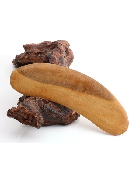 A-Ahşap Kömürleşmiş Ahşap Gua Sha Araçları Anti Selülit Masaj Aracı Ahşap Lenfatik Drenaj Kürek Gua Sha Masaj Doku Gua Sha Kurulu (Yurt Dışından)