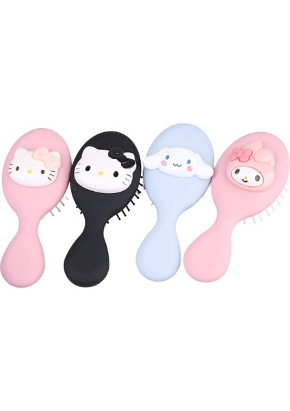 E Karikatür Kız Hava Yastığı Tarak Anime Masaj Tarak Saç Fırçası Diy Kuaförlük Aracı (Yurt Dışından) fiyatları