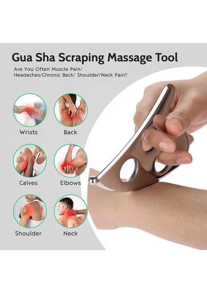 B3 Paslanmaz Çelik Gua Sha Masaj Metal Kazıyıcı Kas Masaj Aletleri Yüz Boyun Omuz Sırt Bel Masajı Relax Vücut Şekillendirme (Yurt Dışından) fiyatları