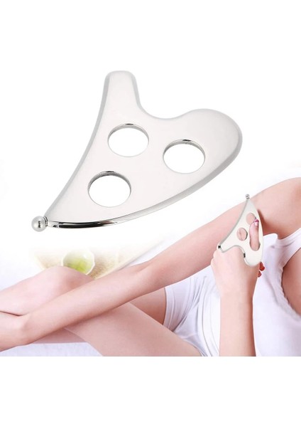 B3 Paslanmaz Çelik Gua Sha Masaj Metal Kazıyıcı Kas Masaj Aletleri Yüz Boyun Omuz Sırt Bel Masajı Relax Vücut Şekillendirme (Yurt Dışından) indirimleri