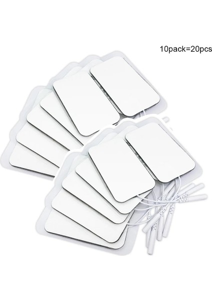 20 Adet (5 Paket) 5x5 cm 20 Adet Onlarca Elektrot Pedleri Fizyoterapi Onlarca Masaj Gevşeme Tedavileri Kas Stimülatörü Masaj Yedek Yama Jel (Yurt Dışından) fiyatları