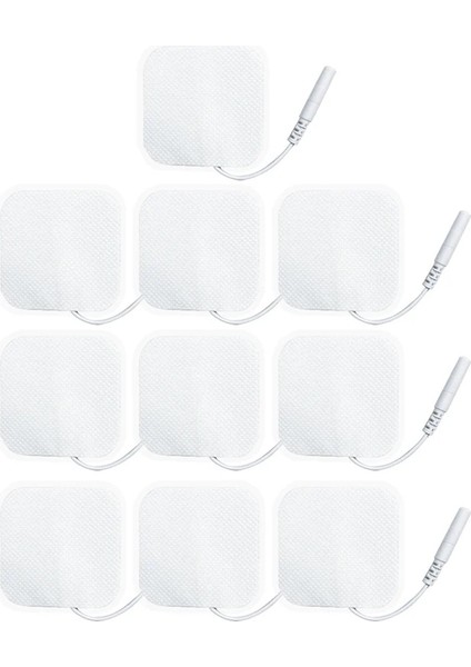 20 Adet (5 Paket) 5x5 cm 20 Adet Onlarca Elektrot Pedleri Fizyoterapi Onlarca Masaj Gevşeme Tedavileri Kas Stimülatörü Masaj Yedek Yama Jel (Yurt Dışından) indirimleri