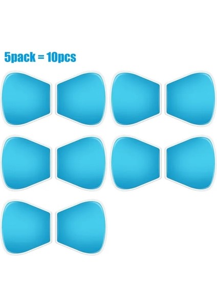 Tip 11 Jel Pedleri Ems Boyun Sedye Yama Sırt Masajı Etiket Kas Stimülasyonu Darbe Yamalar Yedek Masaj Yaması Hidrojel (Yurt Dışından)