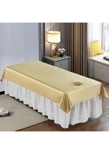 Zencefil Kenar 90CM210CM Delik Yatak Elektronik Tablosu Masaj Masası Güzellik Yatağı Yaz Nefes Kalınlaşmak Buz Ipek Levha Spa Salonu Adanmış (Yurt Dışından)