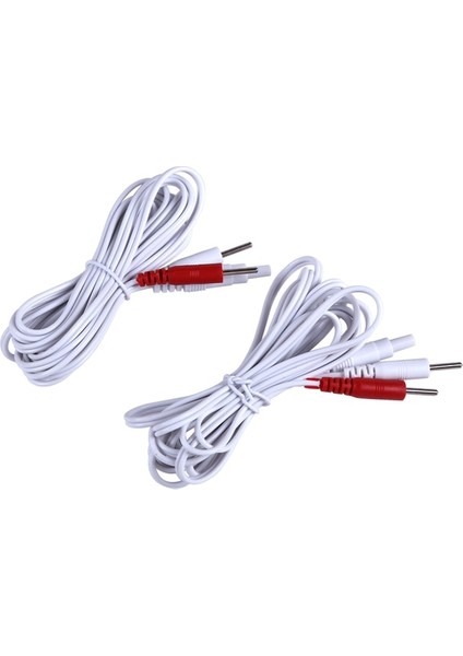 2 Adet Standart Pin Elektrot Kurşun Teller Onlarca Iletken Standart Pin Ems Masaj Elektrot Pedi Dijital Onlarca Makine Sağlık (Yurt Dışından)
