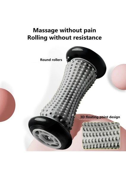 Kırmızı 1 Adet Çok Fonksiyonlu Ayak Masajı Kas Gevşeme Yorgunluk Giderici Masaj Silindiri Sağlık Çok Parçalı Vücut Masaj Aletleri (Yurt Dışından) modelleri