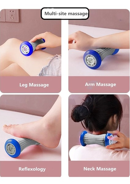 Kırmızı 1 Adet Çok Fonksiyonlu Ayak Masajı Kas Gevşeme Yorgunluk Giderici Masaj Silindiri Sağlık Çok Parçalı Vücut Masaj Aletleri (Yurt Dışından) indirimleri