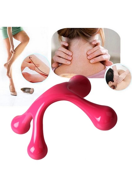 Yeşil Dört Parmak Masajı Pratik El Geri Boyun Tam Vücut Spa Terapi El Shiatsu Ev Sağlık Rahatlama Masaj Aracı (Yurt Dışından)