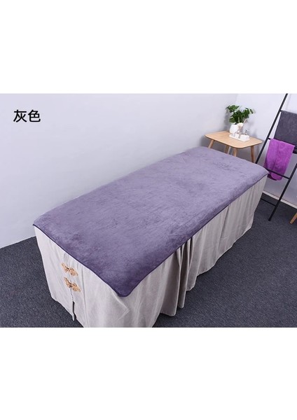 Gray2 Deliksiz 220X120CM Salon Özel Yatak Delikli Havlu Fizyoterapi Masaj Sürgü Çarşafları (Yurt Dışından)