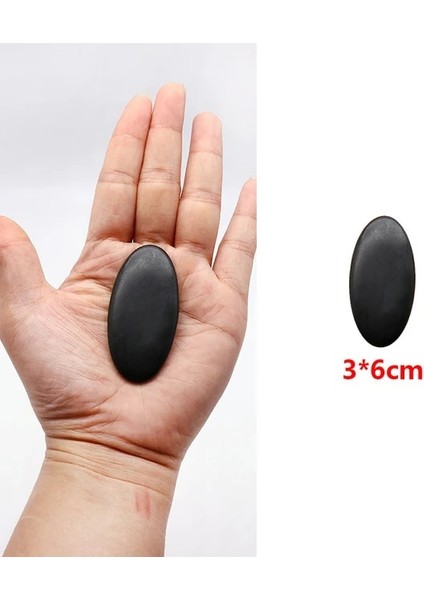 1 Adet 3X6CM 1 Adet Doğal Yüz Masaj Taşı Lav Bazalt Sıcak Taş Spa Masaj Terapisi Vücut Facialtherapy (Yurt Dışından) fiyatları