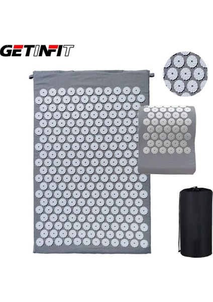 Yastık Getinfit Akupunktur Masaj Minderi Masaj Yoga Mat Pilates Egzersiz Yastığı Tırnak Mat Yoga Vücut Ağrısını Rahatlatmak (Yurt Dışından) fırsatları