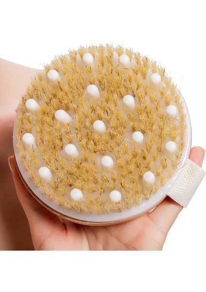 Stil 02 Vücut Fırçası Doğal Domuz Kılı Organik Kuru Cilt Vücut Fırçası Masaj Bambu Islak Sırt Duş Fırçaları Peeling Banyo Fırçası (Yurt Dışından) fırsatları