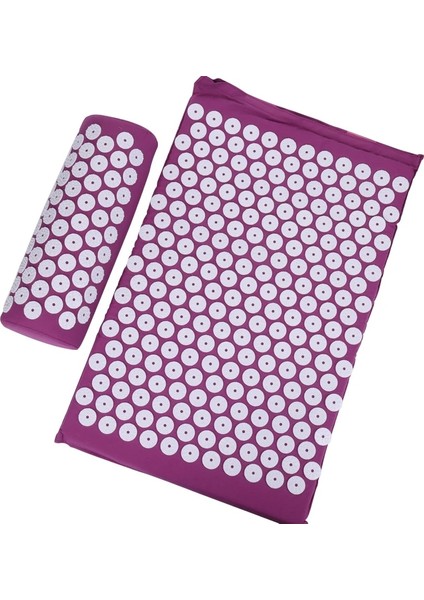 Mor 1 Takım Masaj Yastığı Lotus Lotus Akupunktur Matı Fitness Egzersiz Matı Yoga Masajı Sırt ve Vücut Ağrısını Rahatlatır (Yurt Dışından) fiyatları