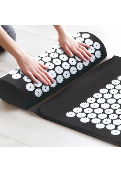 Mor Yastık Sadece Akupunktur ve Yakı Akupunktur Noktası Masaj Yastığı Genel Sırt Ağrısını Rahatlatmak Yoga Mat Yastık Seti Ev Fizyoterapi Mat (Yurt Dışından) fırsatları