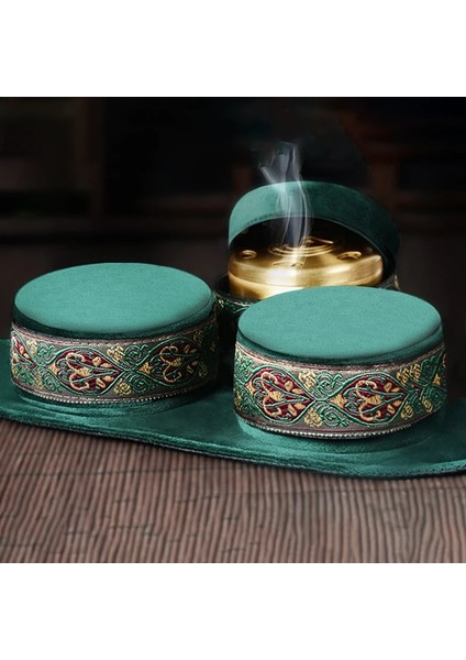 3 Pirinç Bakır Kutu Dumansız Yakı Çanta Hierbas Şifalı Brülör Moxa Terapi Vücut Akupunktur Noktası Meridyen Sıcak Masaj (Yurt Dışından)